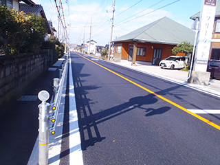 国道181号 歩道修繕工事