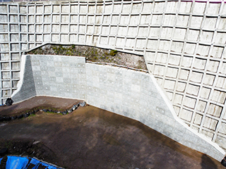 赤松地区復旧治山工事